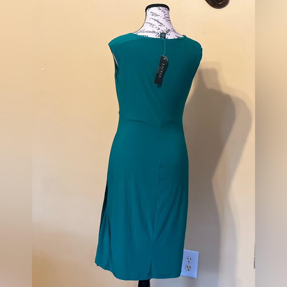 Lauren Ralph Lauren NWT Turquoise Green Women Size 8 Stretch - Picture 5 of 13